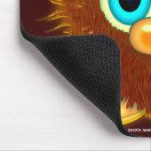 Twindenergie van de Cute Wuzzy Butt & Moon, Kinder Muismat (Hoek)