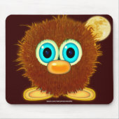 Twindenergie van de Cute Wuzzy Butt & Moon, Kinder Muismat (Voorkant)