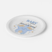 Twindenergie van teddy's van twee babydozen: Pa Papieren Bordje (Gekanteld)