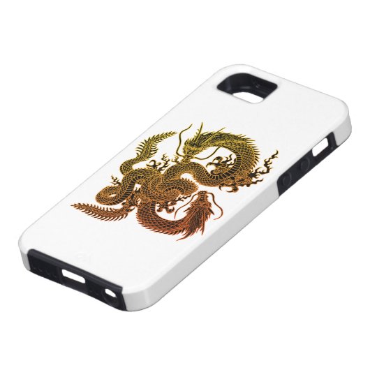 Twindragon(Y) Case-Mate iPhone Case (Onderkant)