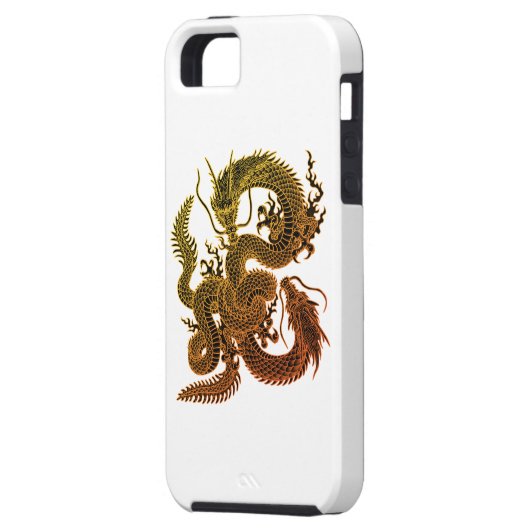 Twindragon(Y) Case-Mate iPhone Case (Achterkant Links)