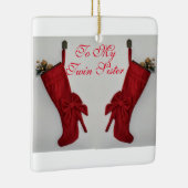 TWINEE BOOTS EN TWINESTER WISSEN KERAMISCH ORNAMENT (Rechts)