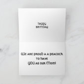 TWINES ZEGGEN DAT U ALS MOM KUNT BESCHIKKEN KAART (Binnen)