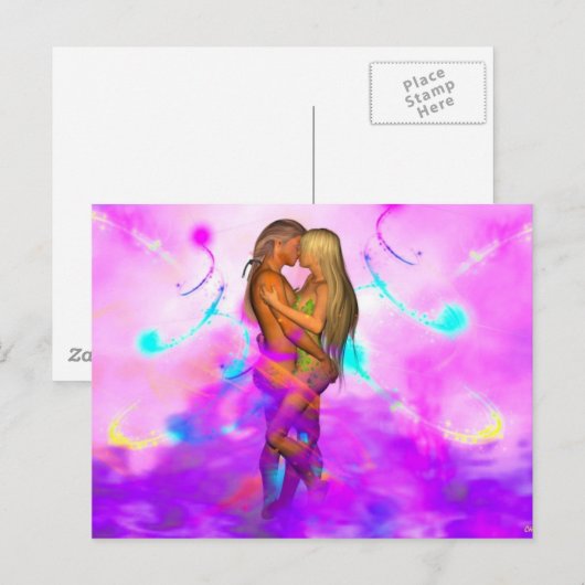 TWINFLAME VAN CHELLEA BRIEFKAART (Voorkant / Achterkant)