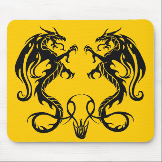Twinin tegenstander Tribal Dragons Mousepad Muismat