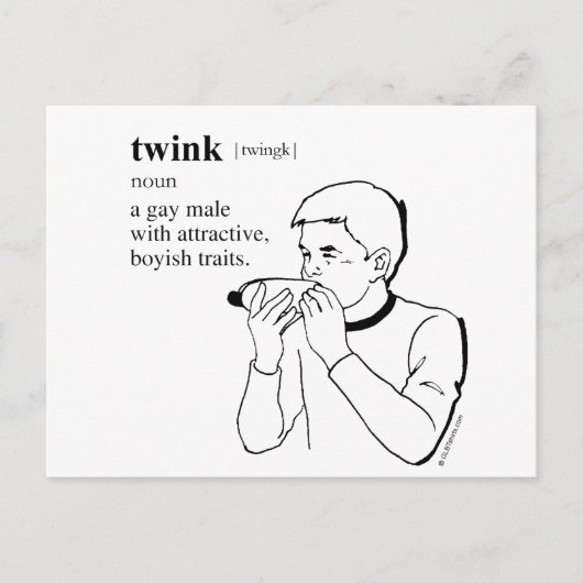 TWINK BRIEFKAART (Voorkant)