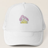 Twink Flag Pride Lgbtq Cute Penguin Trucker Pet (Voorkant)