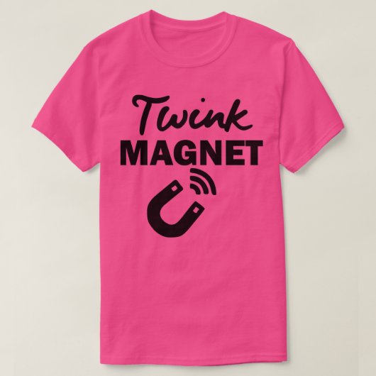 TWINK MAGNET T-SHIRT (Design voorkant)