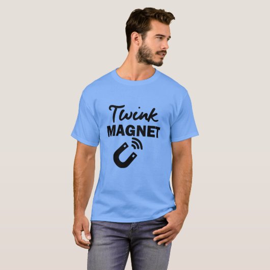 TWINK MAGNET T-SHIRT (Voorkant volledig)