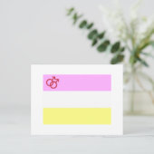 Twink Pride Briefkaart (Staand voorkant)