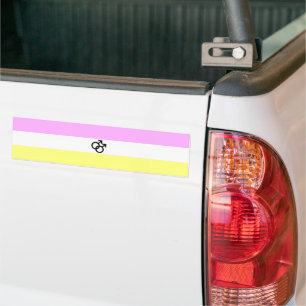 Twink Pride Flag Bumpersticker