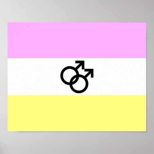 Twink Pride Flag Poster (Voorkant)