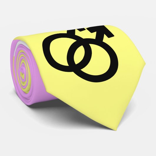 Twink Pride Flag Stropdas (Opgerold)