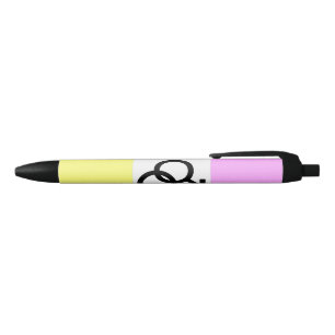 Twink Pride Flag Zwarte Inkt Pen