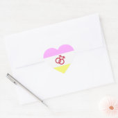 TWINK PRIDE HART STICKER (Envelop)