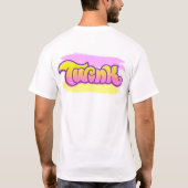 Twink Pride Heren Basic T-Shirt (Achterkant)