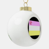 Twink Pride Keramische Bal Ornament (Links)