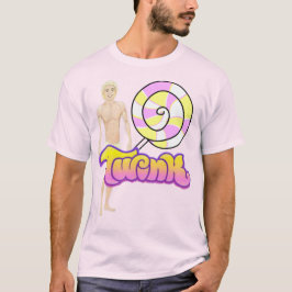 Twink Pride Lollypop Heren Basic T-Shirt