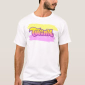 Twink Pride Mannen Basic T-Shirt (Voorkant)