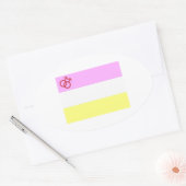 Twink Pride Ovale Sticker (Envelop)