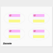 Twink Pride Ovale Sticker (Vel)