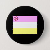 Twink Pride Ronde Button 7,6 Cm (Voorkant)