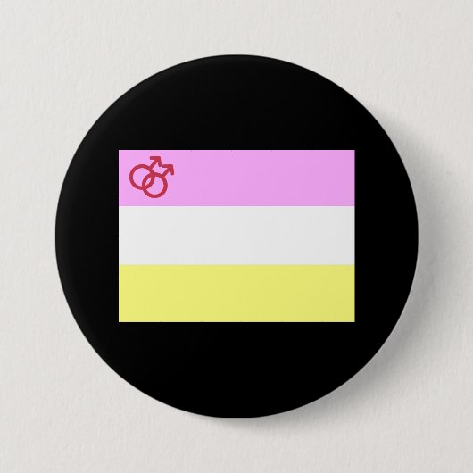 Twink Pride Ronde Button 7,6 Cm (Voorkant)