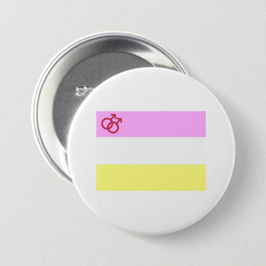 Twink Pride Ronde Button 7,6 Cm (Voorkant /achterkant)