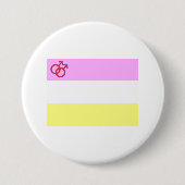 Twink Pride Ronde Button 7,6 Cm (Voorkant)