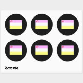 Twink Pride Ronde Sticker (Vel)
