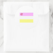 Twink Pride Ronde Sticker (Tas)