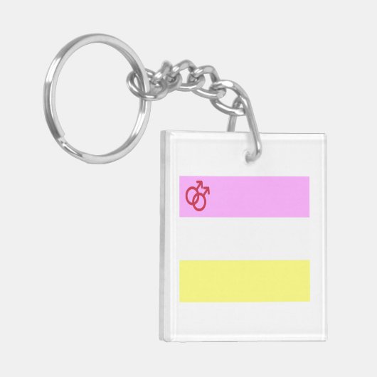 Twink Pride Sleutelhanger (Voorkant Links)