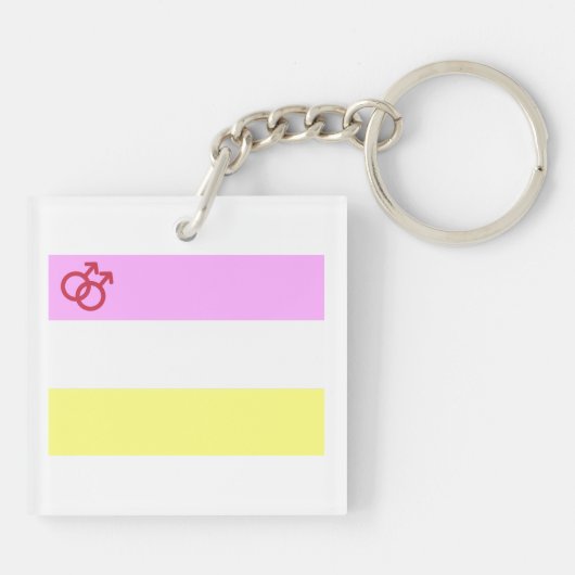 Twink Pride Sleutelhanger (Achterkant)