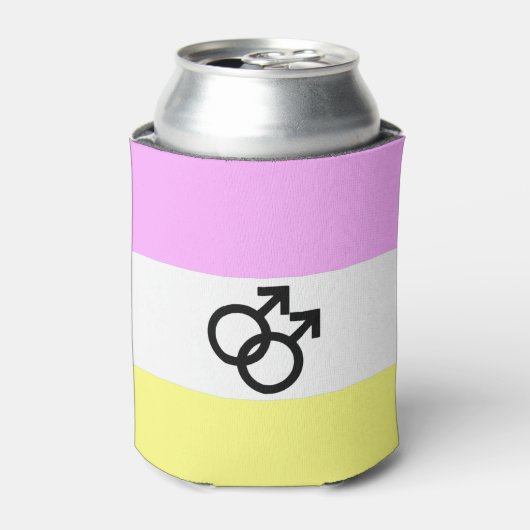Twink Pride-vlag Blikjeskoeler (Blikje Voorkant)