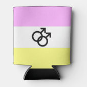 Twink Pride-vlag Blikjeskoeler (Voorkant)