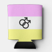 Twink Pride-vlag Blikjeskoeler (Achterkant)