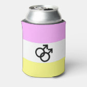 Twink Pride-vlag Blikjeskoeler (Blikje Achterkant)
