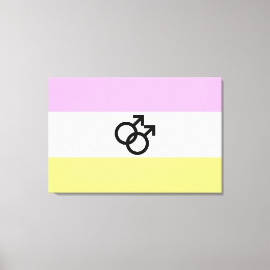 Twink Pride-vlag Canvas Afdruk (Voorkant)