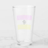Twink Pride-vlag Glas (Achterkant)