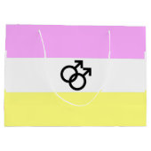 Twink Pride Vlag Groot Cadeauzakje (Achterkant)