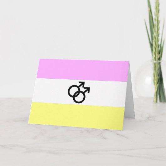 Twink Pride-vlag Kaart (Voorkant)