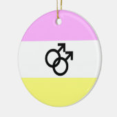 Twink Pride-vlag Keramisch Ornament (Links)