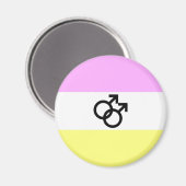 Twink Pride Vlag Magneet (Voorkant / Achterkant)