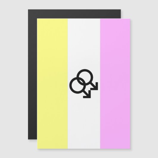 Twink Pride Vlag Magnetische Uitnodiging (Voorkant / Achterkant)
