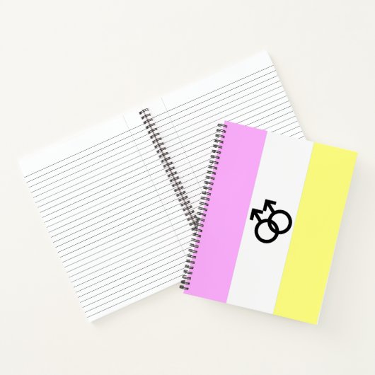Twink Pride-vlag Notitieboek (Binnen)