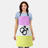 Twink Pride-vlag Schort (Gedragen)