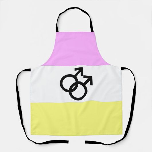 Twink Pride-vlag Schort (Voorkant)