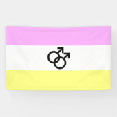 Twink Pride-vlag Spandoek (Horizontaal)