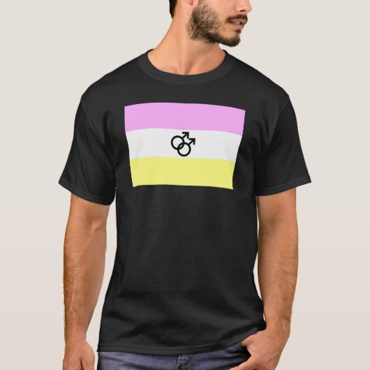 Twink Pride Vlag T-shirt (Voorkant)