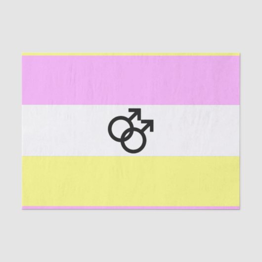 Twink Pride-vlag Tissuepapier (Voorkant)